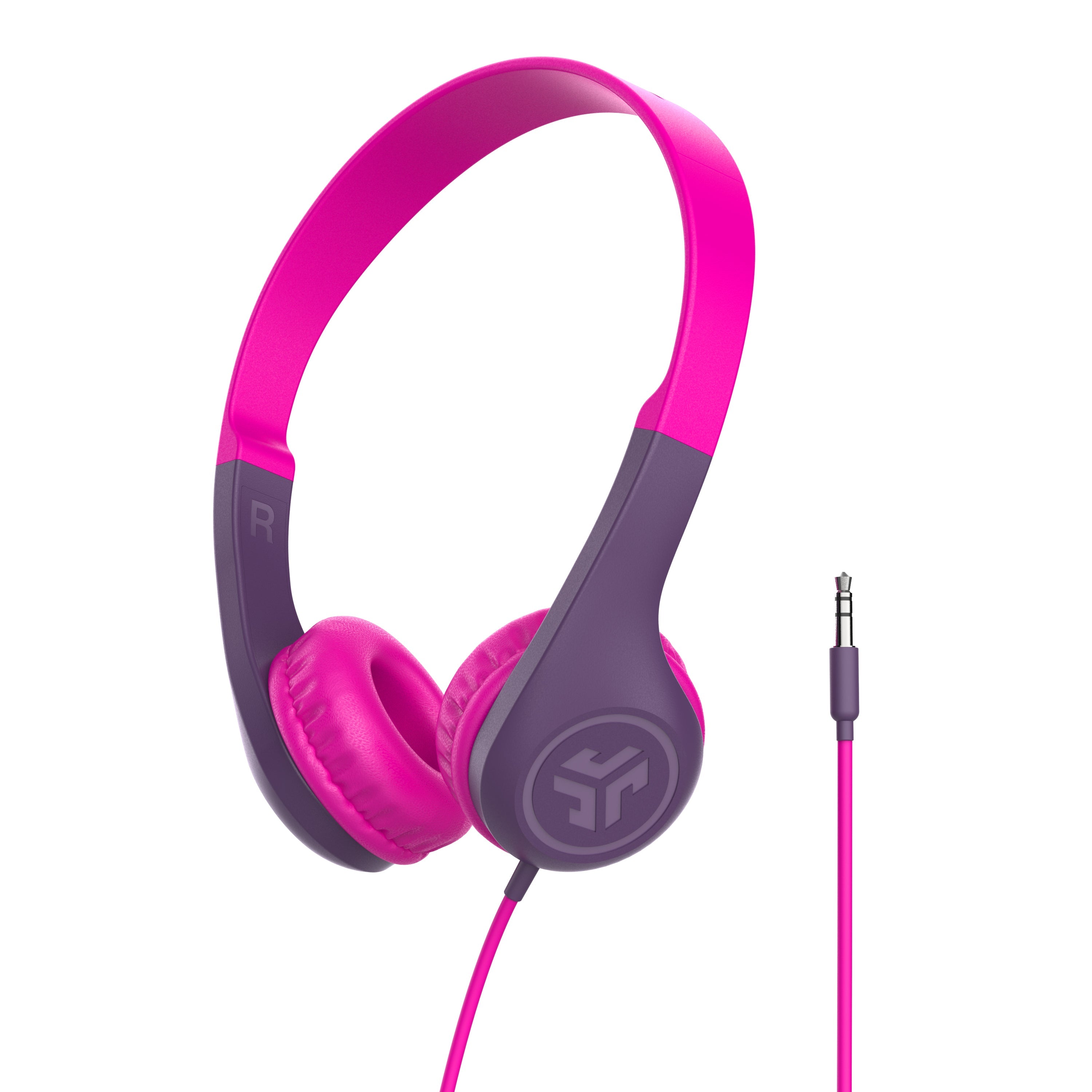 JBuddies Pop Wired Kids Headphones Blue - Pink
