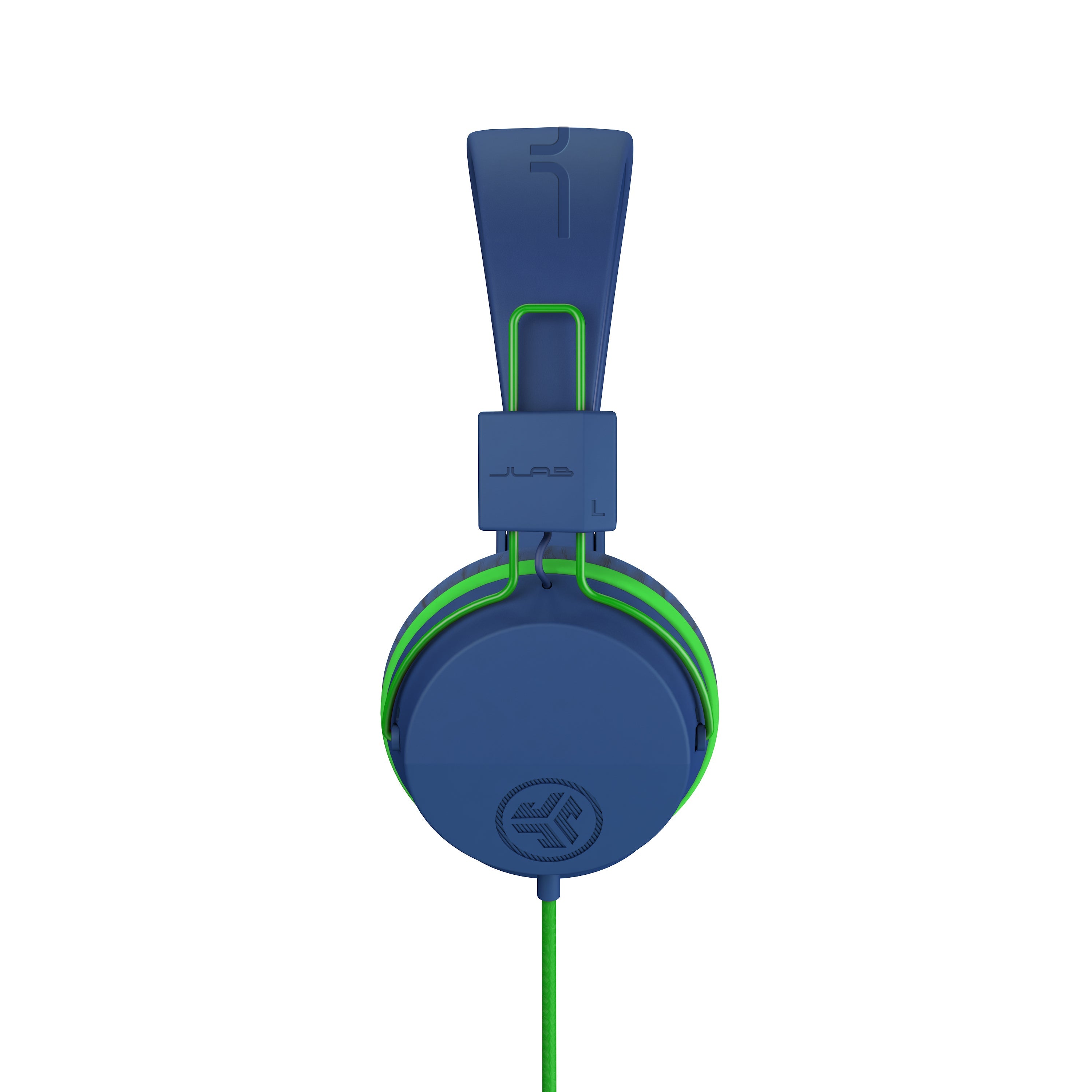 JBuddies Studio On-Ear Kids Wired Type-C Headphones Blue/Green