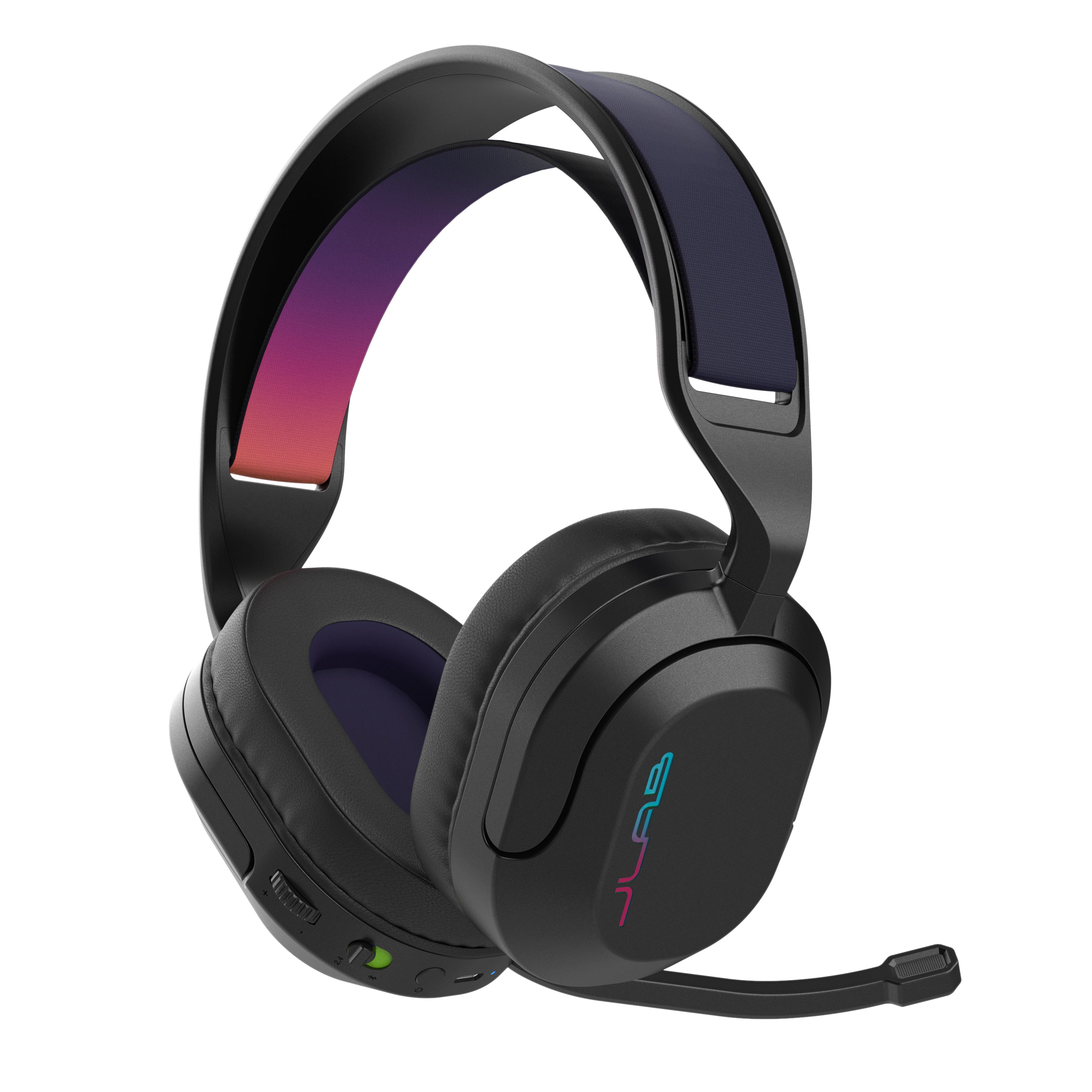 Nightfall Wired Gaming Headset Black - Nightfall Wireless Gaming Headset Black