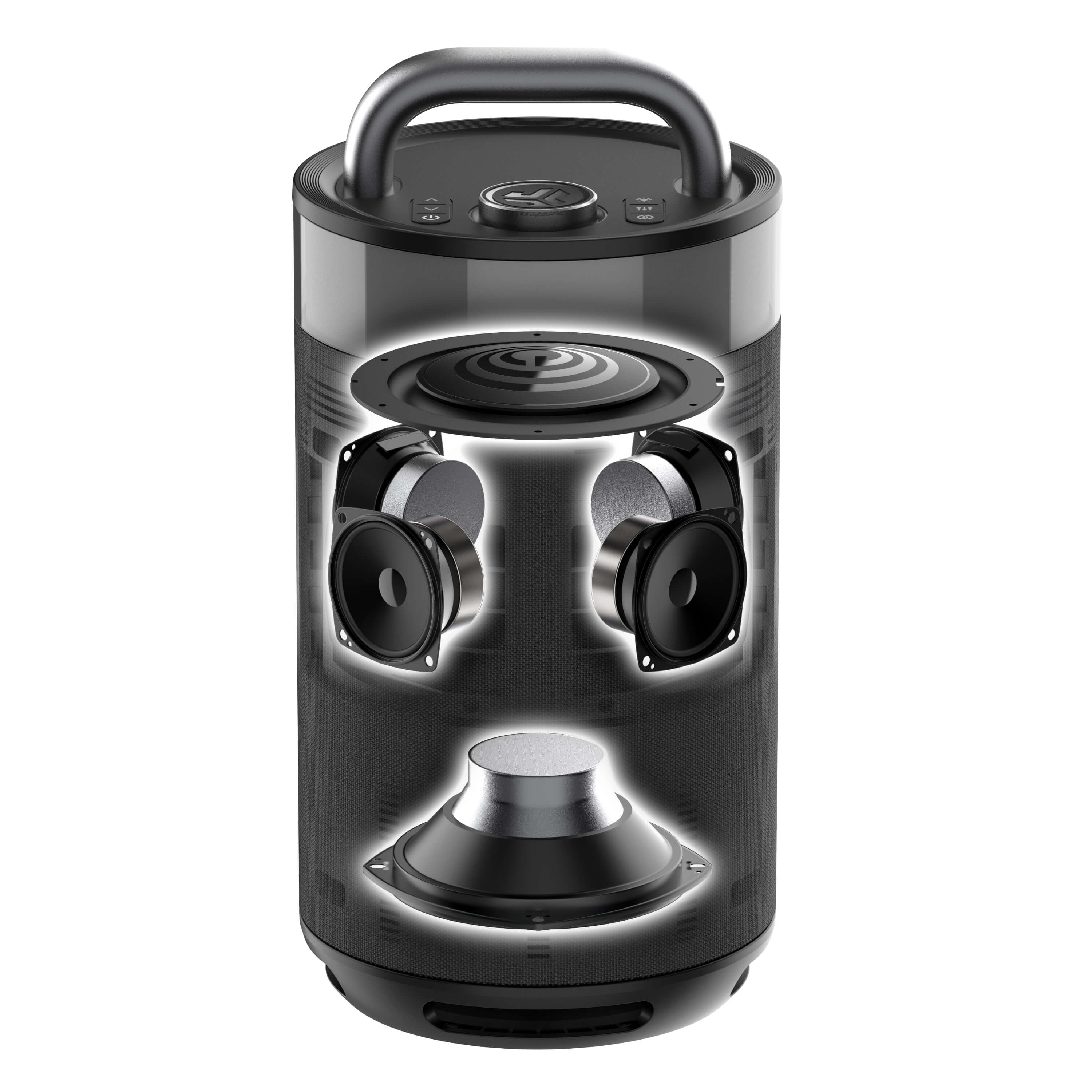 Epic Party Portable Bluetooth Speaker Black