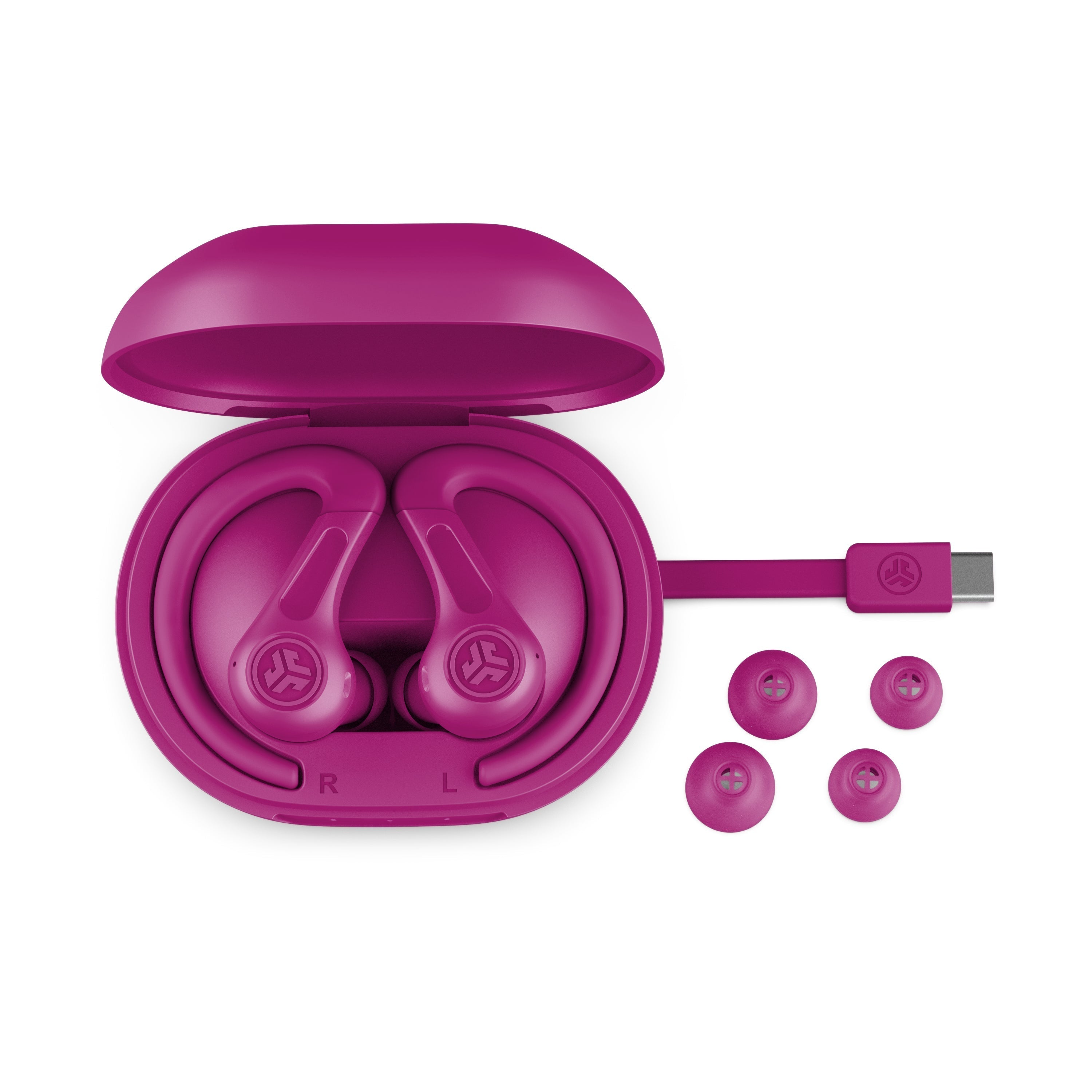 JBuds Sport ANC 4 True Wireless Earbuds Pink