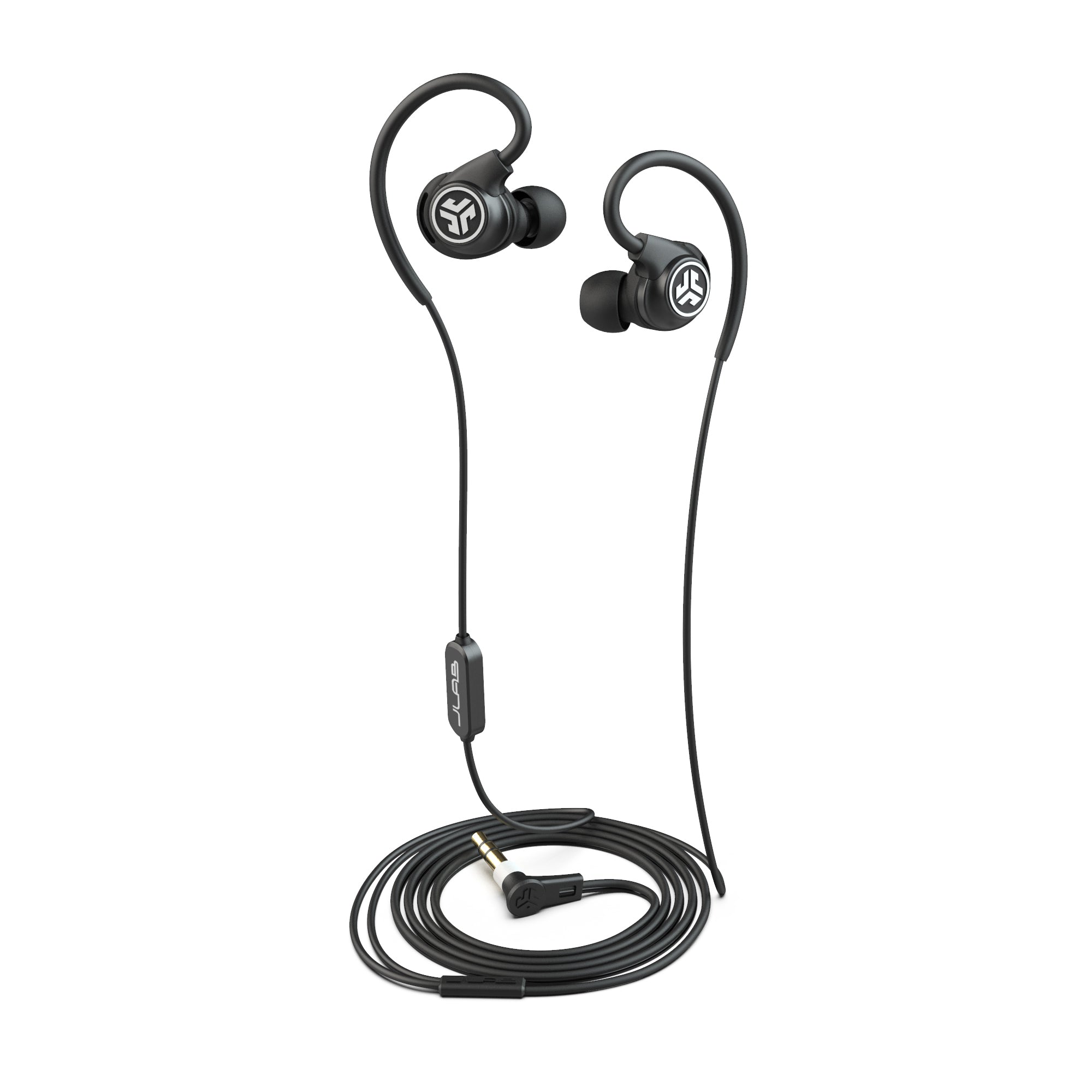 Fit Sport 2 Wired Fitness Earbuds Blue - Black