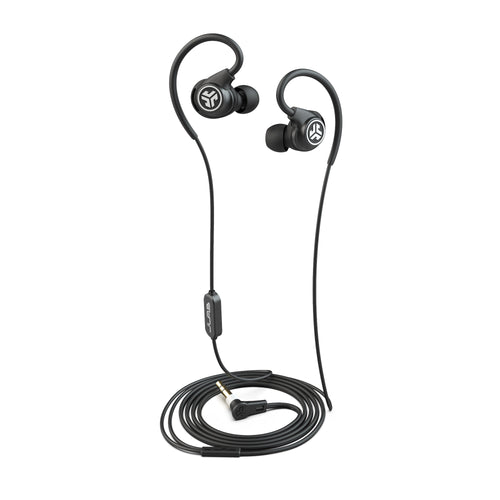 Fit Sport 2 Wired Fitness Earbuds Blue - Black
