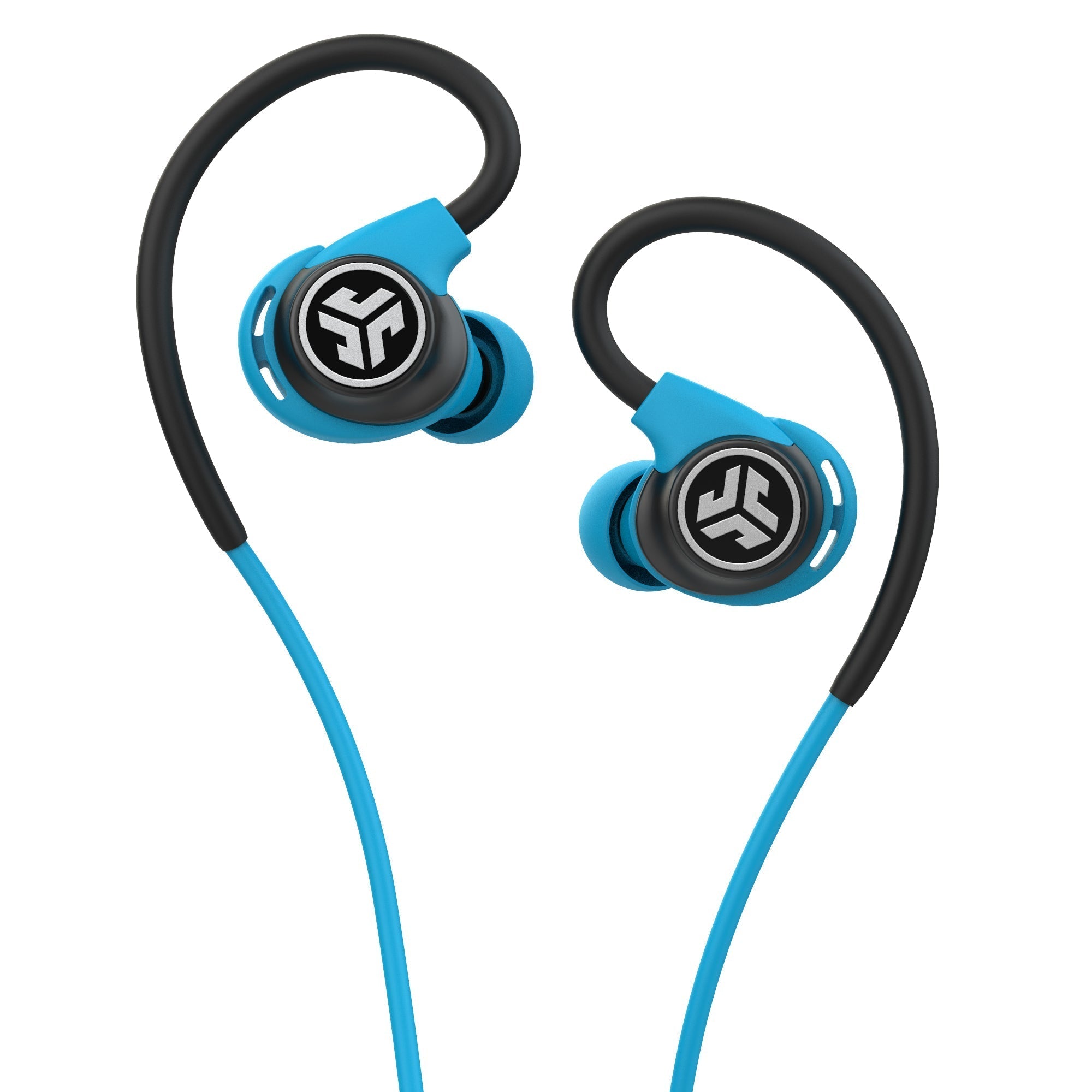 Fit Sport 2 Wired Fitness Earbuds Blue