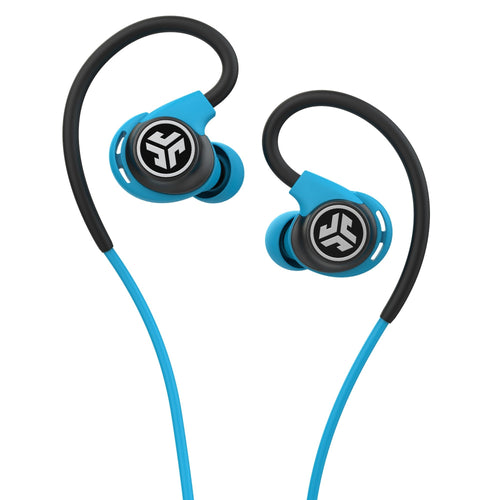 Fit Sport 2 Wired Fitness Earbuds Blue