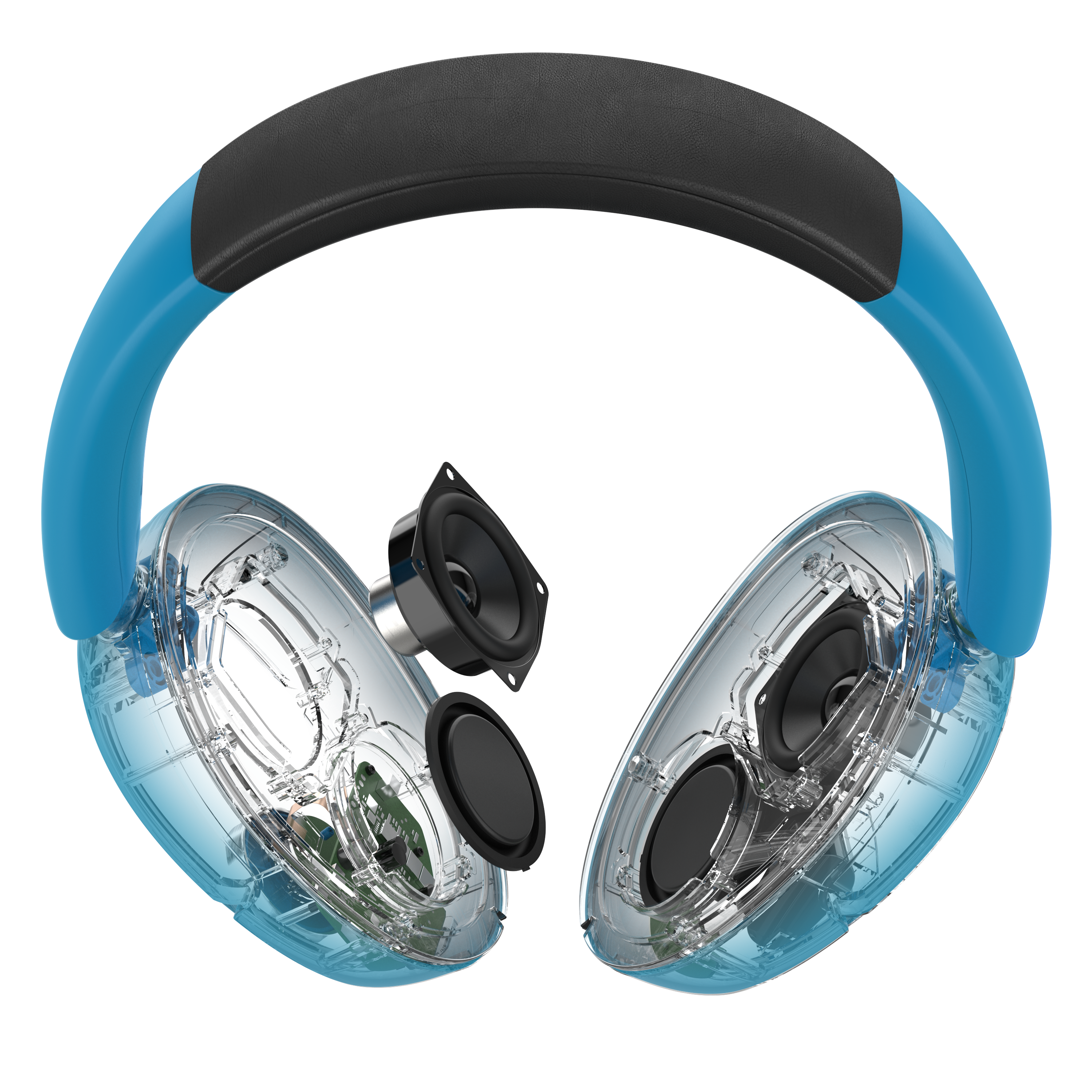 JLab Blue XL Speaker Headphones