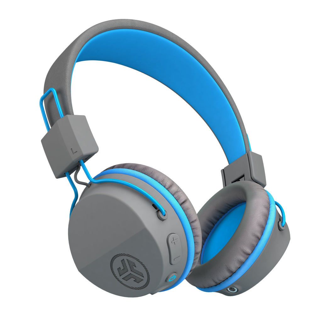 JBuddies Studio Wireless Kids Headphones Graphite/Purple - Graphite/Blue