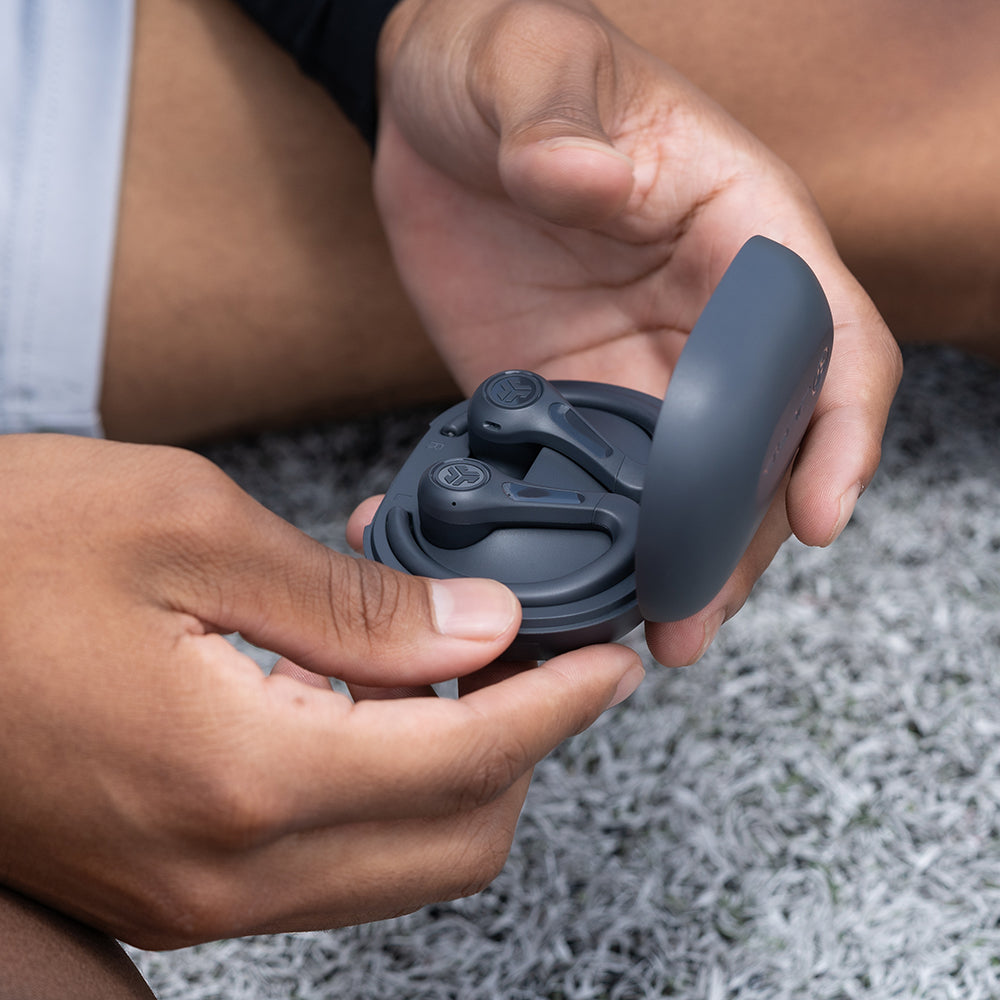 JBuds Sport ANC 4 True Wireless Earbuds Graphite