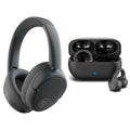 JBuds Lux Graphite & Flex Open Black