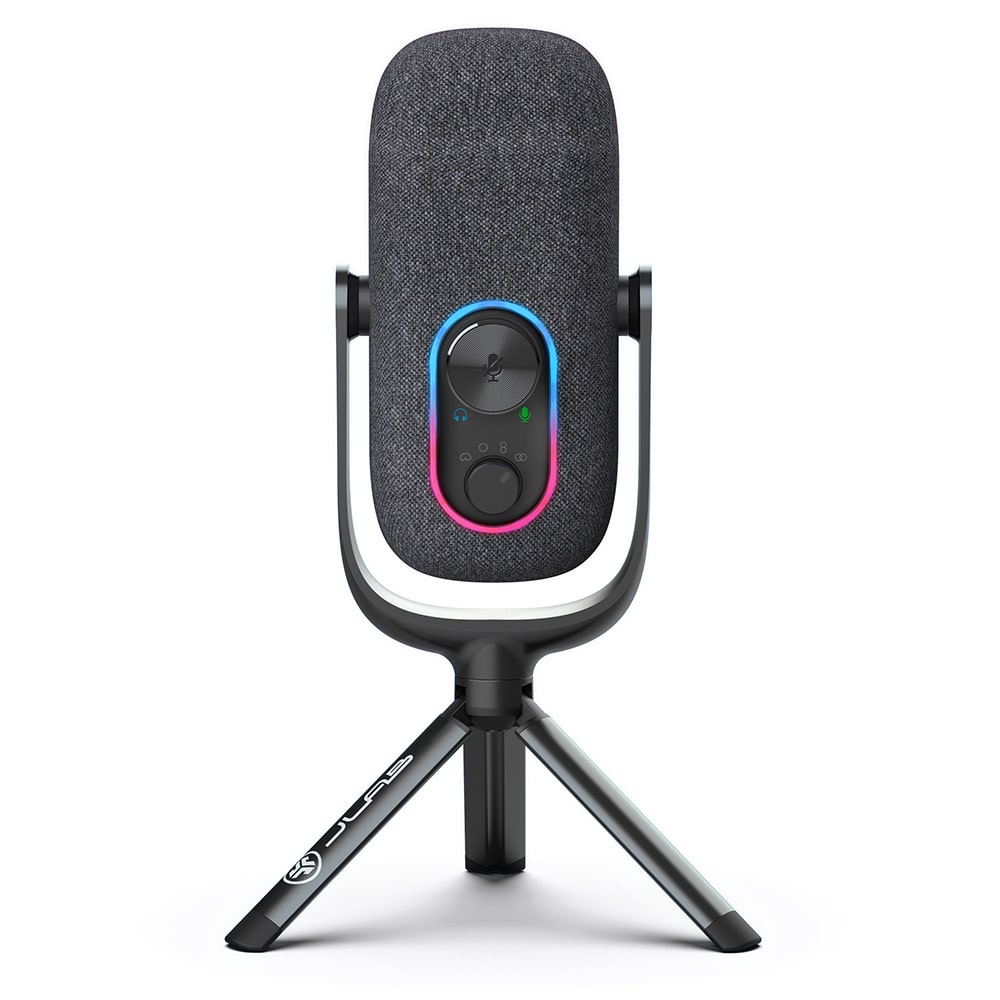 JBuds Talk USB Microphone White - Black
