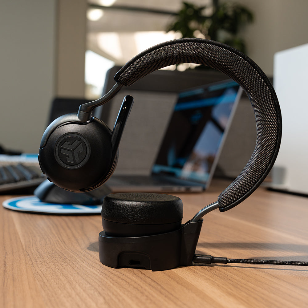Epic Work ANC Wireless On-Ear Headset Black