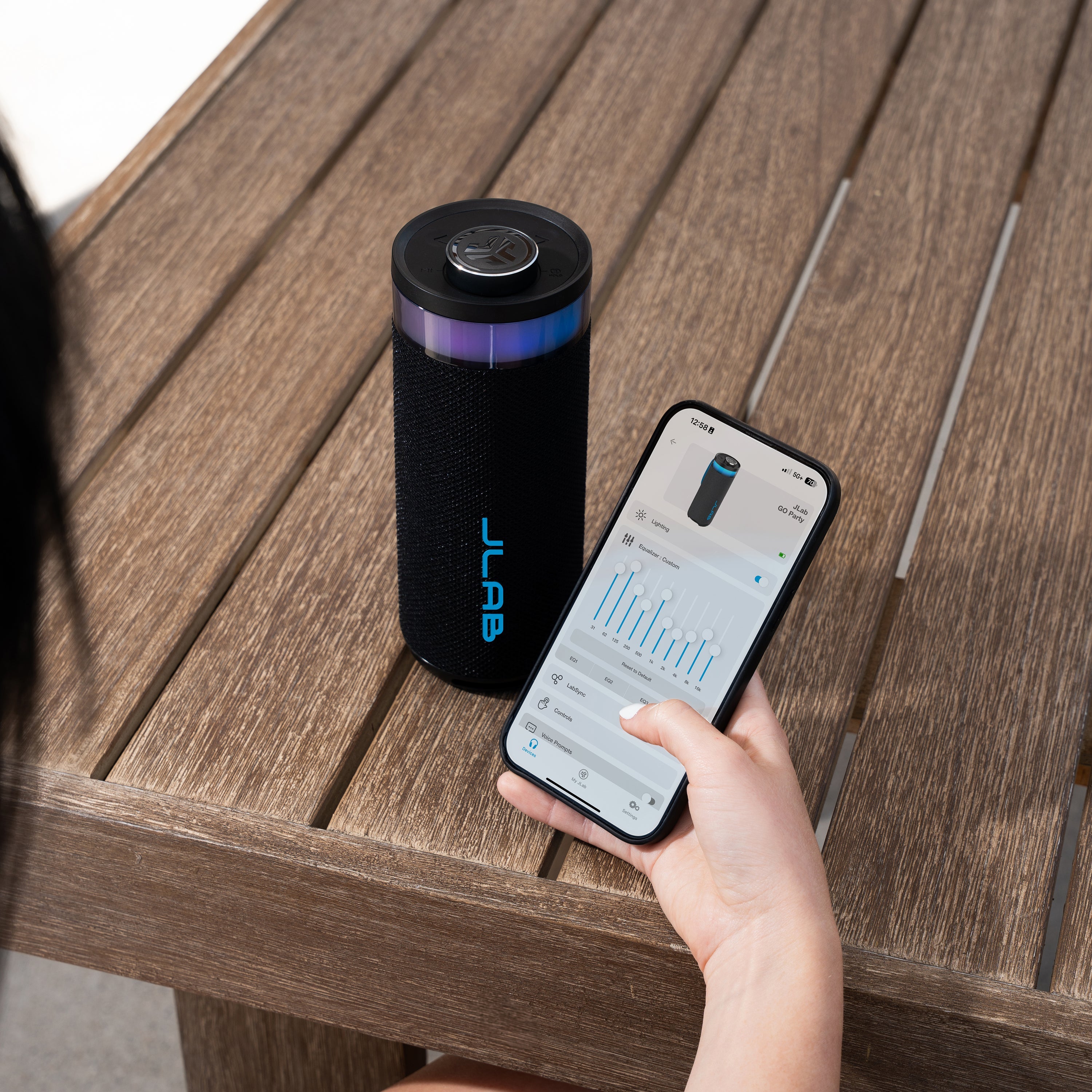 Go Party Portable Bluetooth Speaker Black