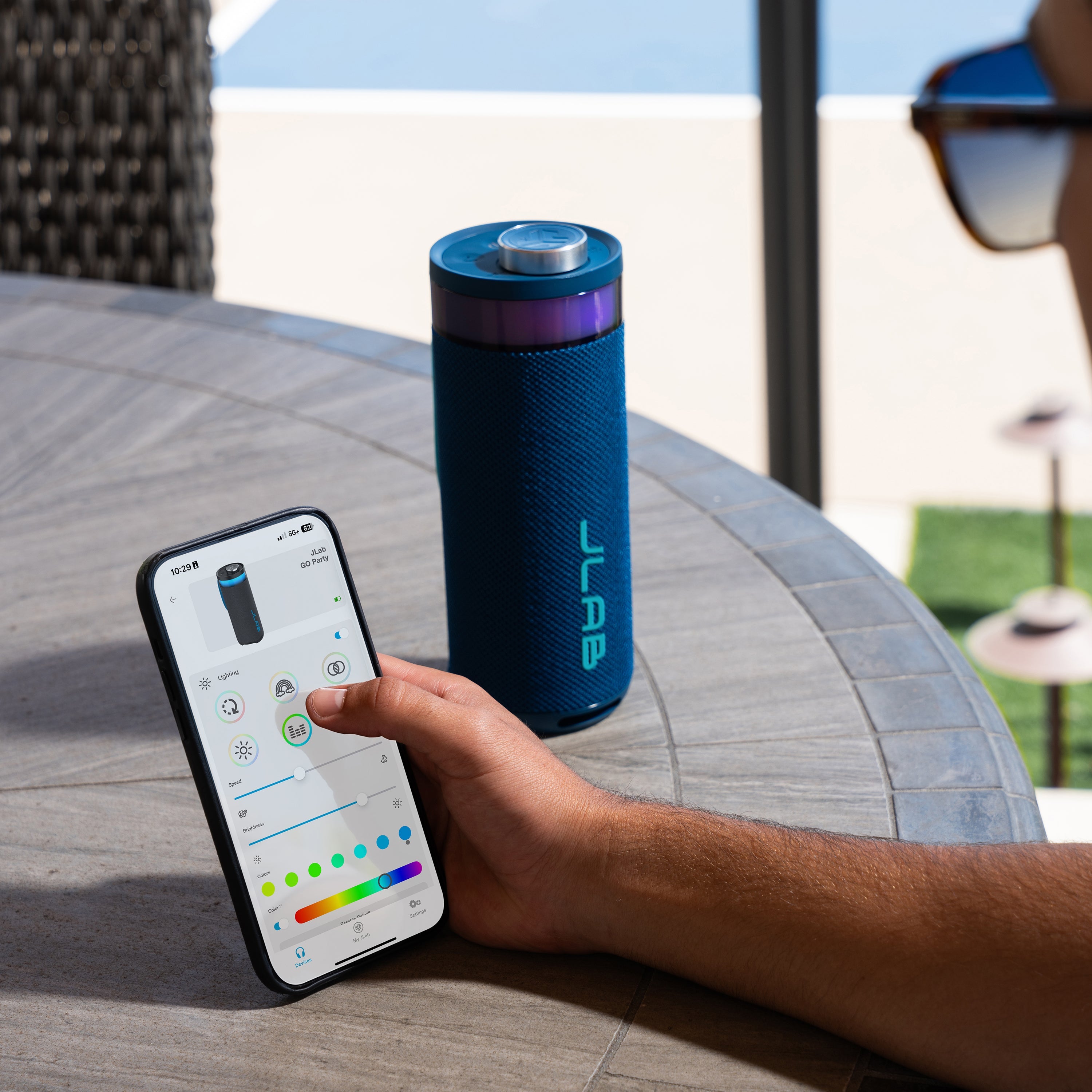 Go Party Portable Bluetooth Speaker Navy