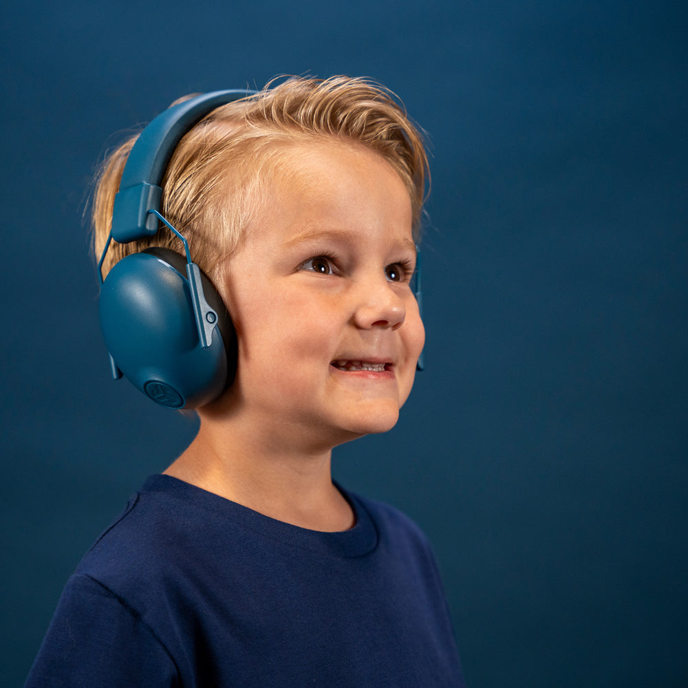 JBuddies Protect Kids Hearing Protection Earmuffs Navy