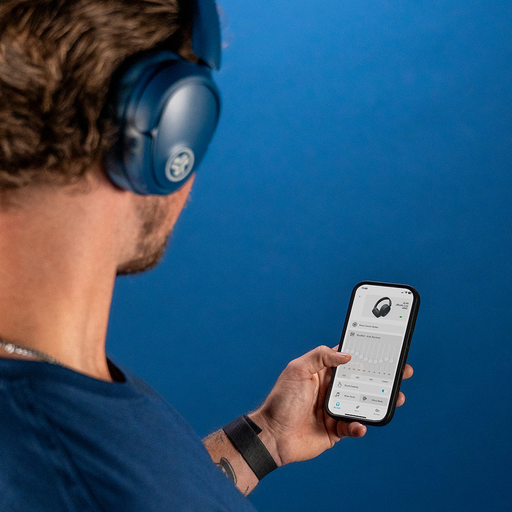 JBuds Lux ANC Headphones Navy