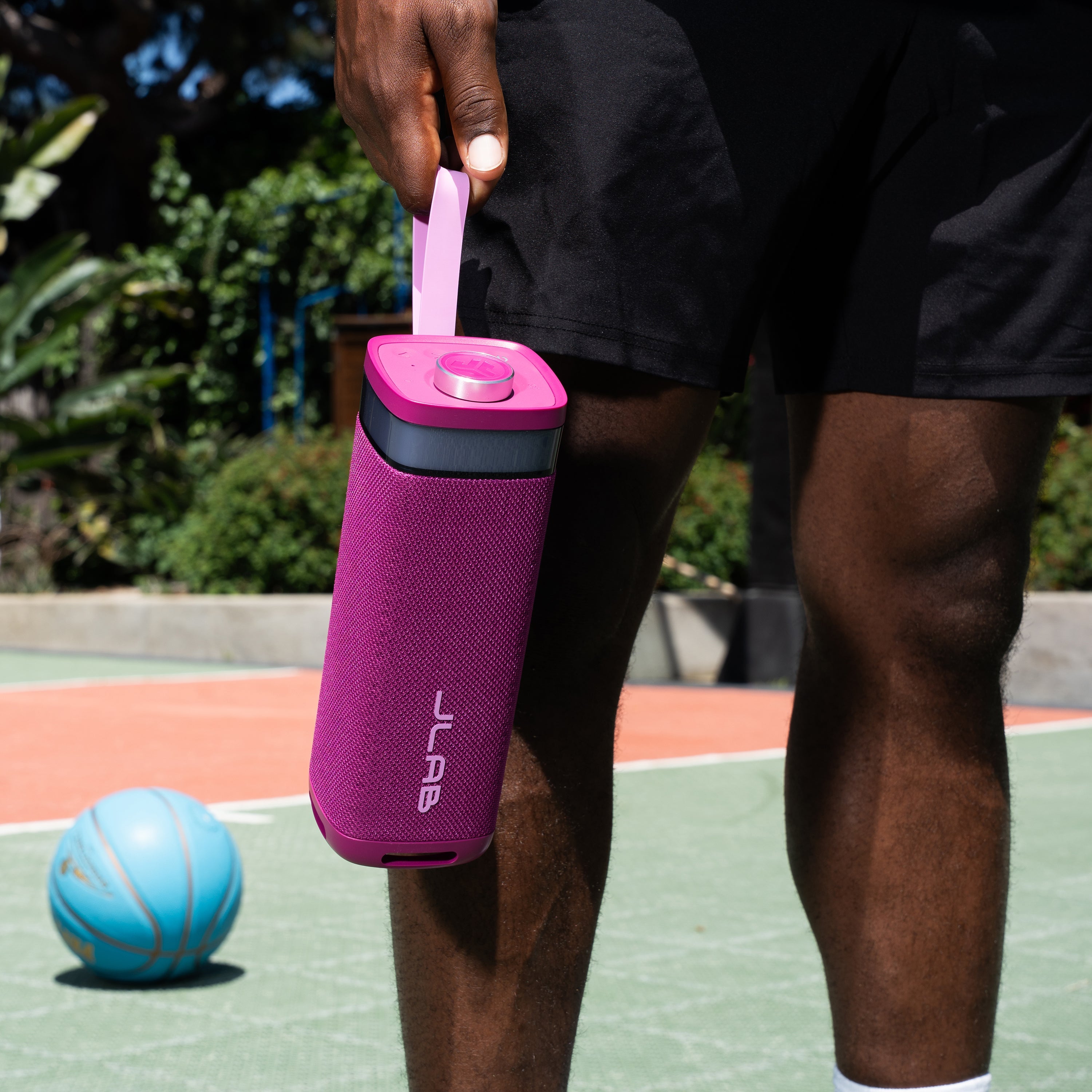 JBuds Party Portable Bluetooth Speaker Mulberry