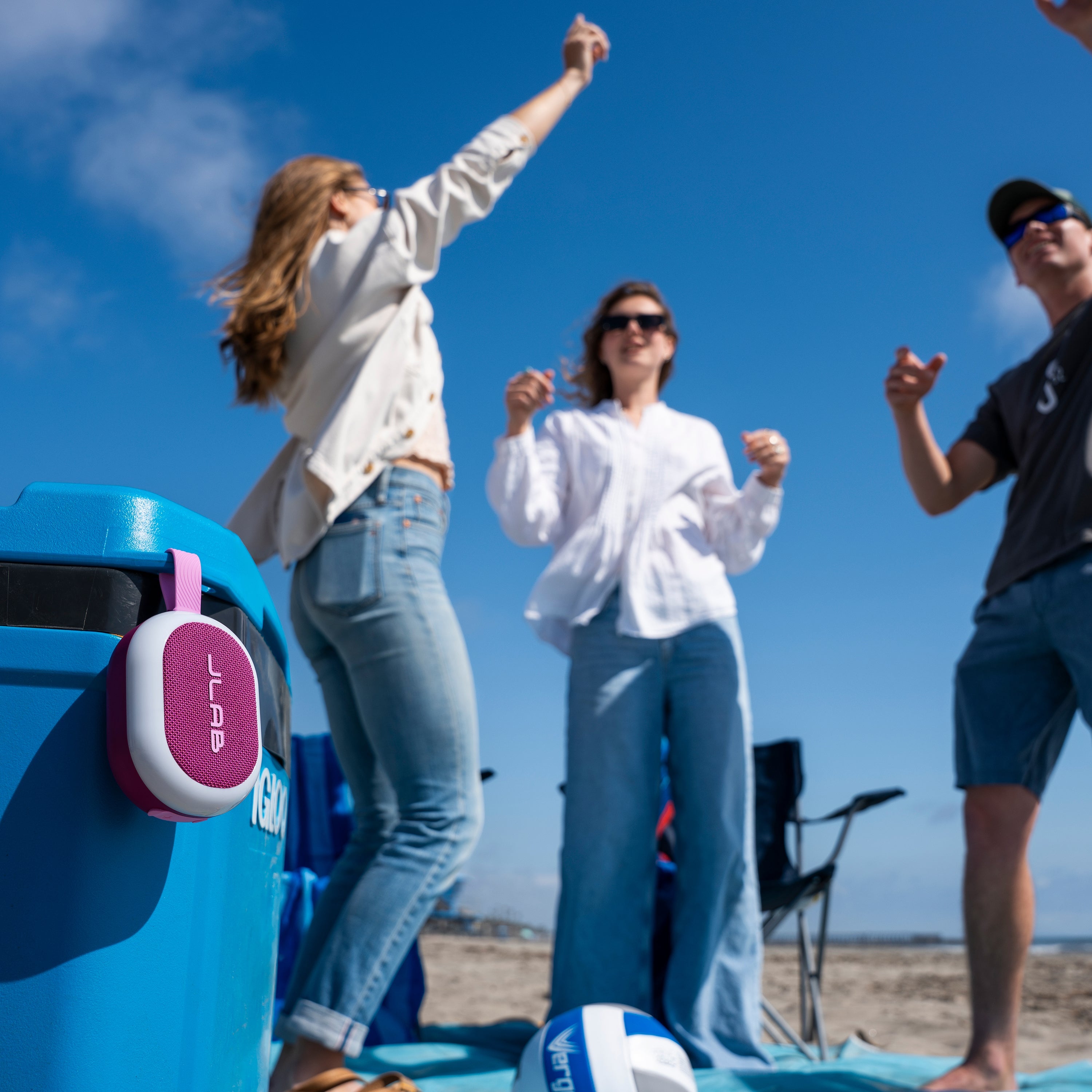 Pop Party Ultra-Portable Bluetooth Speaker Mulberry