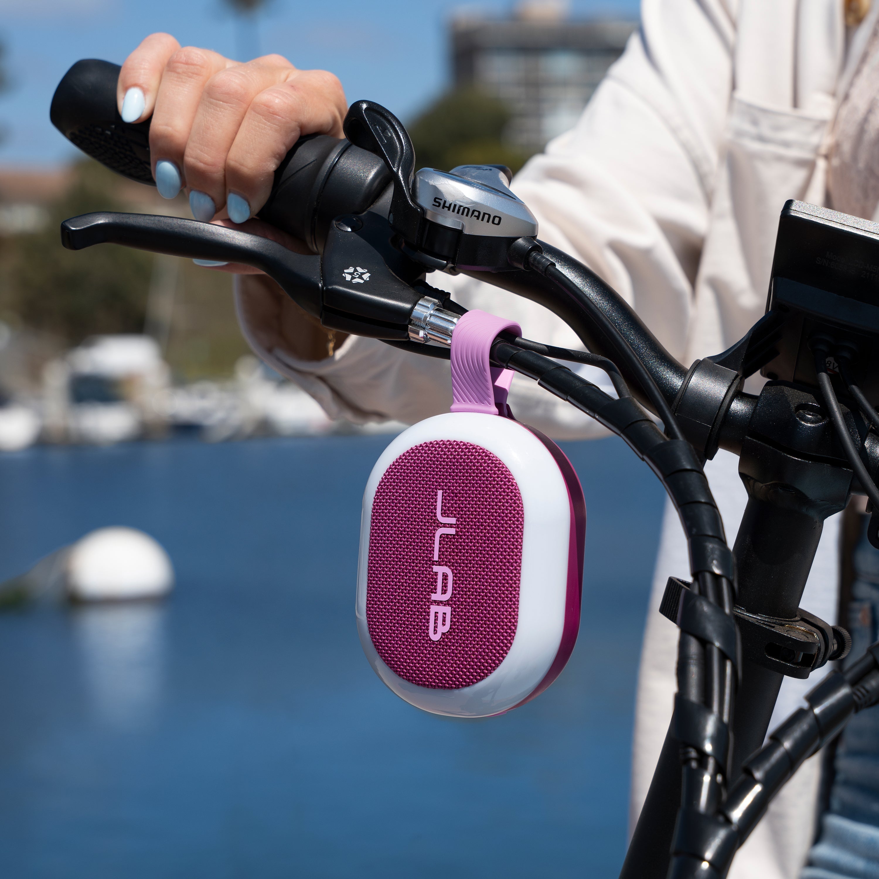 Pop Party Ultra-Portable Bluetooth Speaker Mulberry