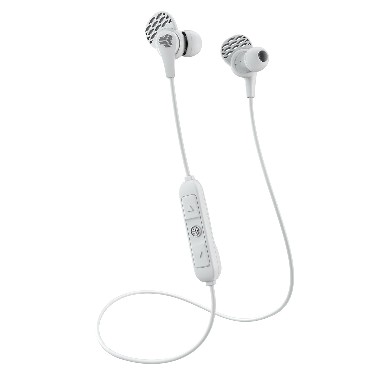 JBuds Pro Wireless Signature Earbuds Purple - White/Gray