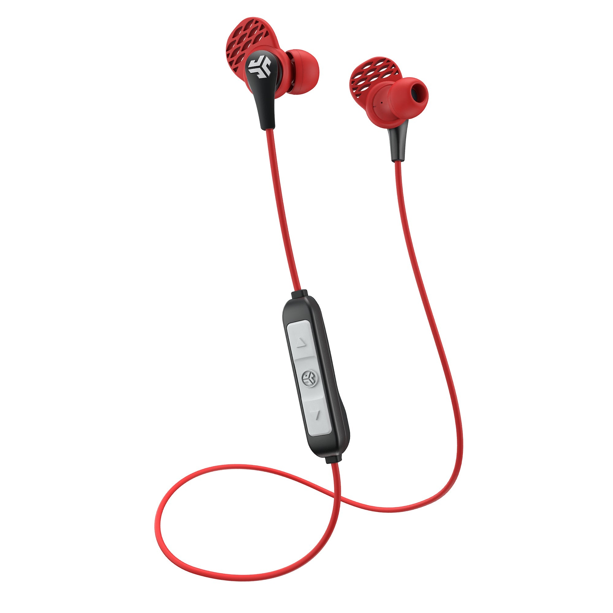 JBuds Pro Wireless Signature Earbuds Pink/Gray - Red/Black