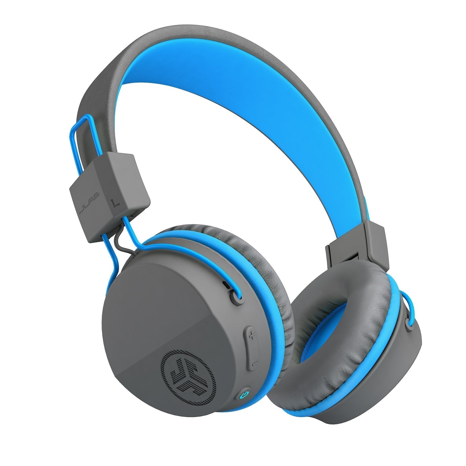 Neon Wireless On-Ear Headphones Black - Blue