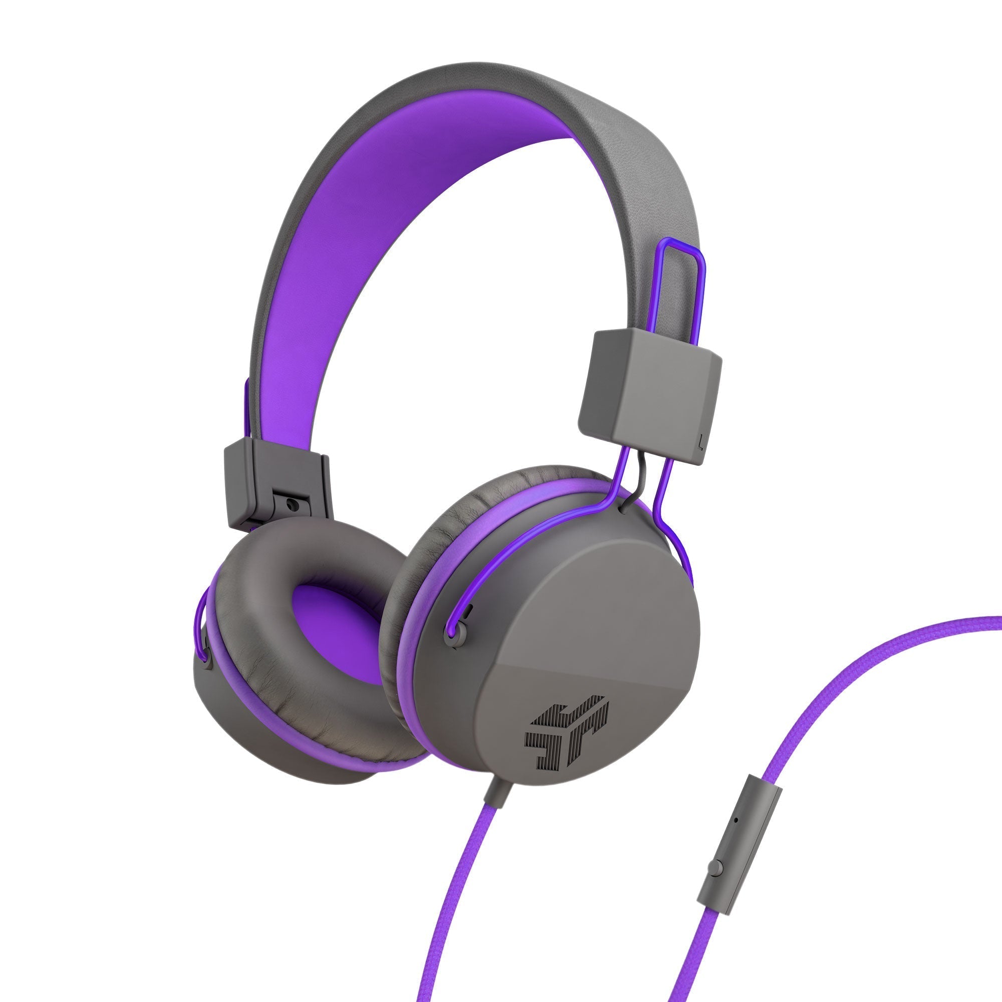 Fruity Pebbles JBuddies Studio On-Ear Kids Headphones - Graphite/Violet