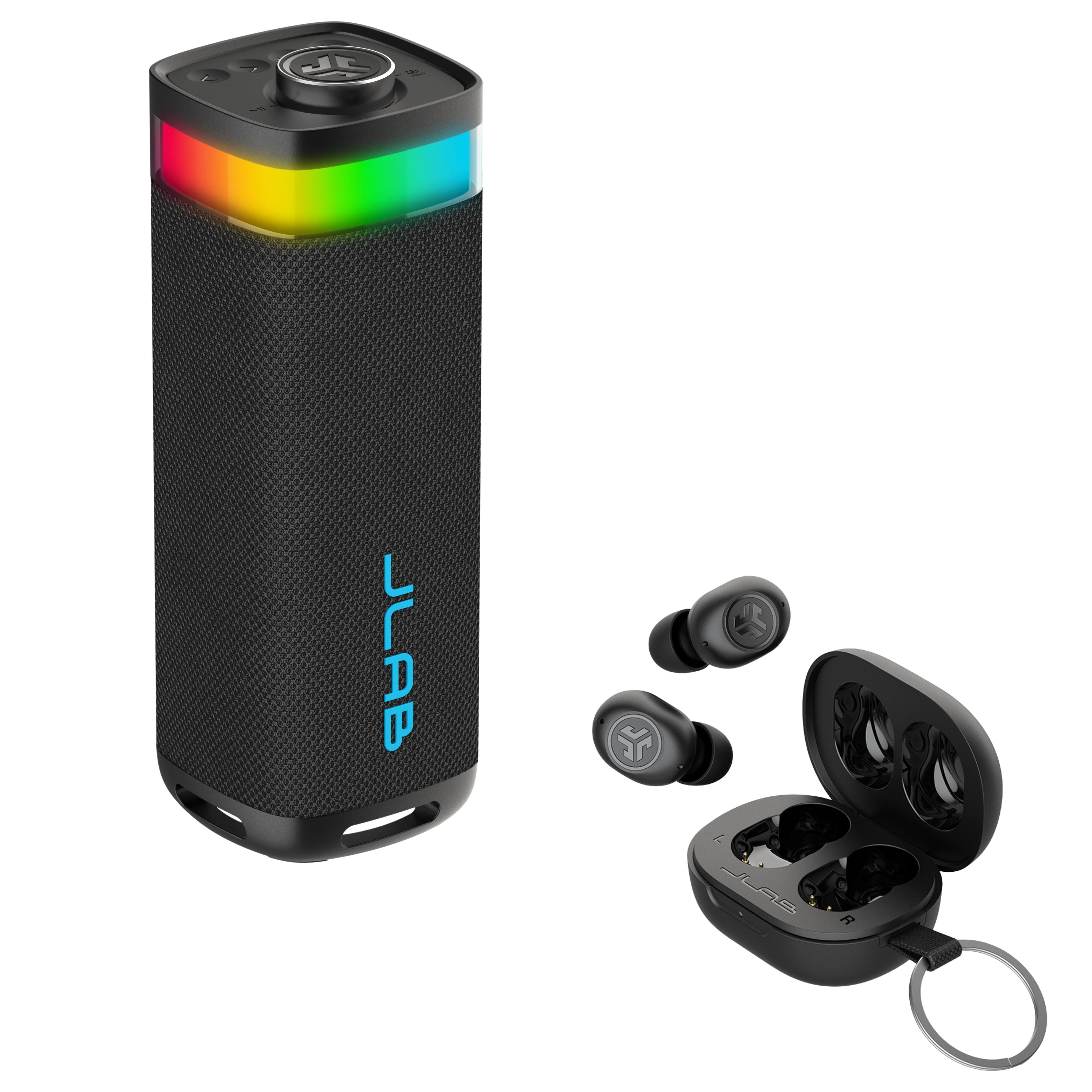 JBuds Party Black + JBuds Mini Black Gift Set