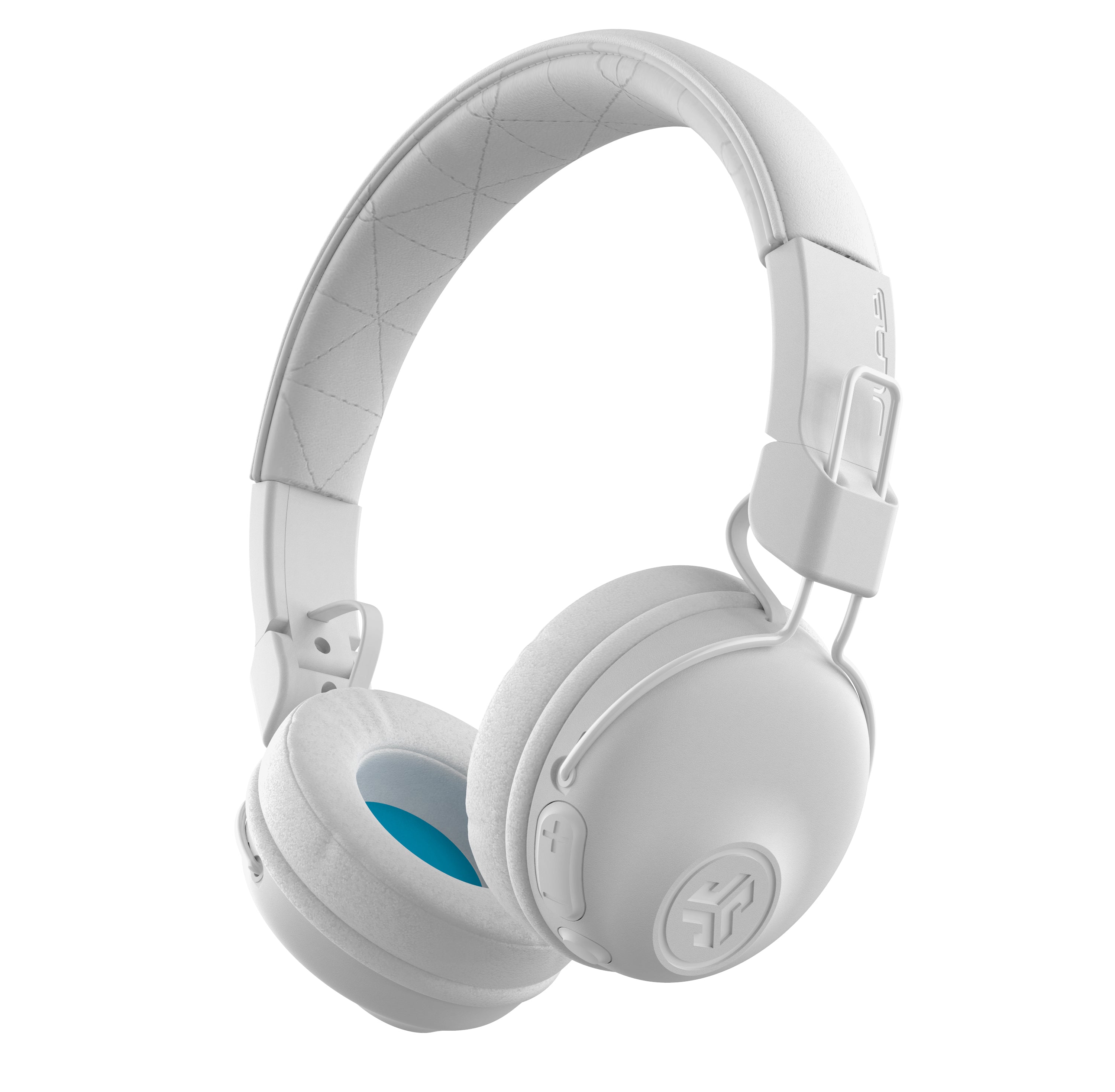 JLab Studio Wireless On-Ear Headphones Blue - White