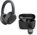 JBuds Lux ANC Headphones & Go Pop+ Black Gift Set