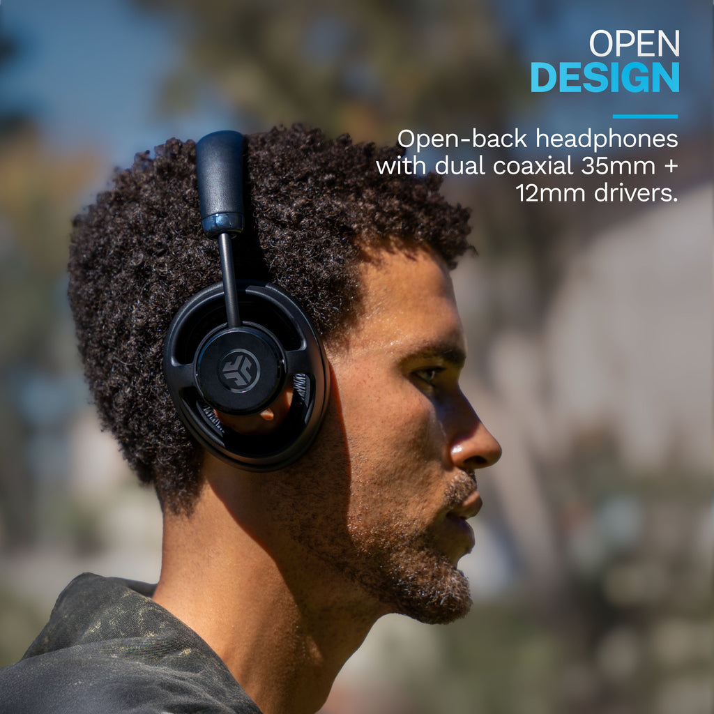 JBuds Open Headphone Open-Ear Wireless Headphones Black