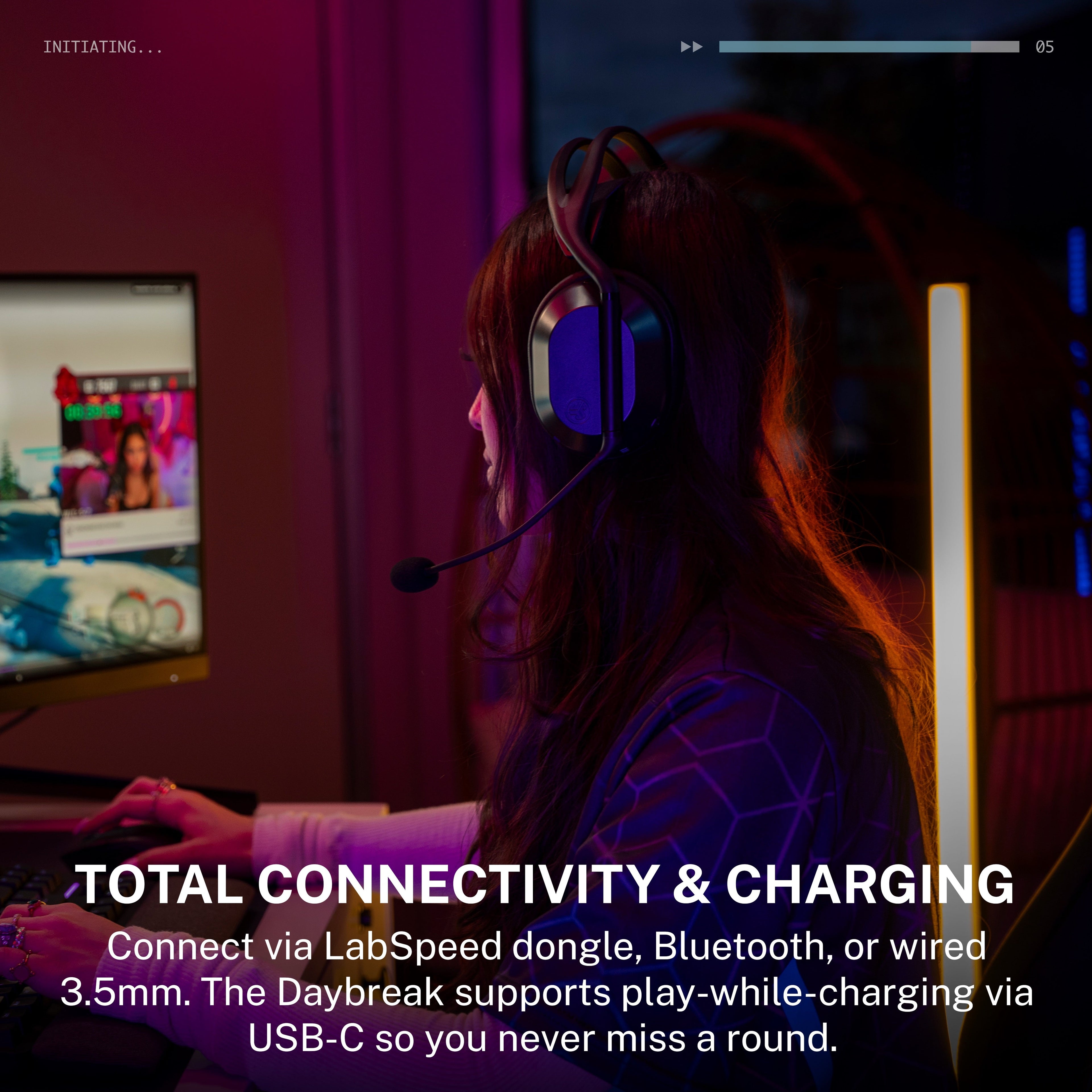 Daybreak Wireless Gaming Headset Black