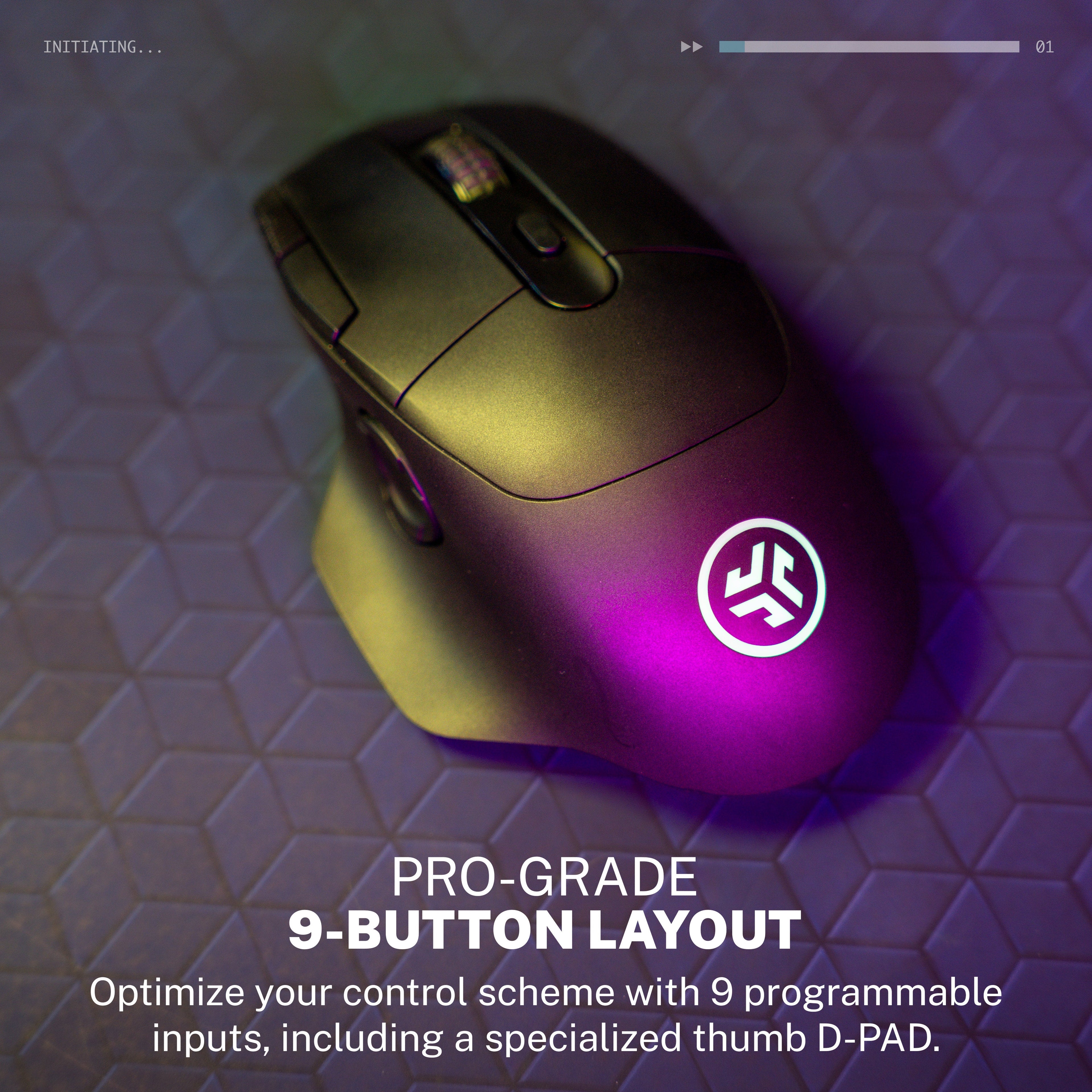 Daybreak Wireless Gaming Mouse Black
