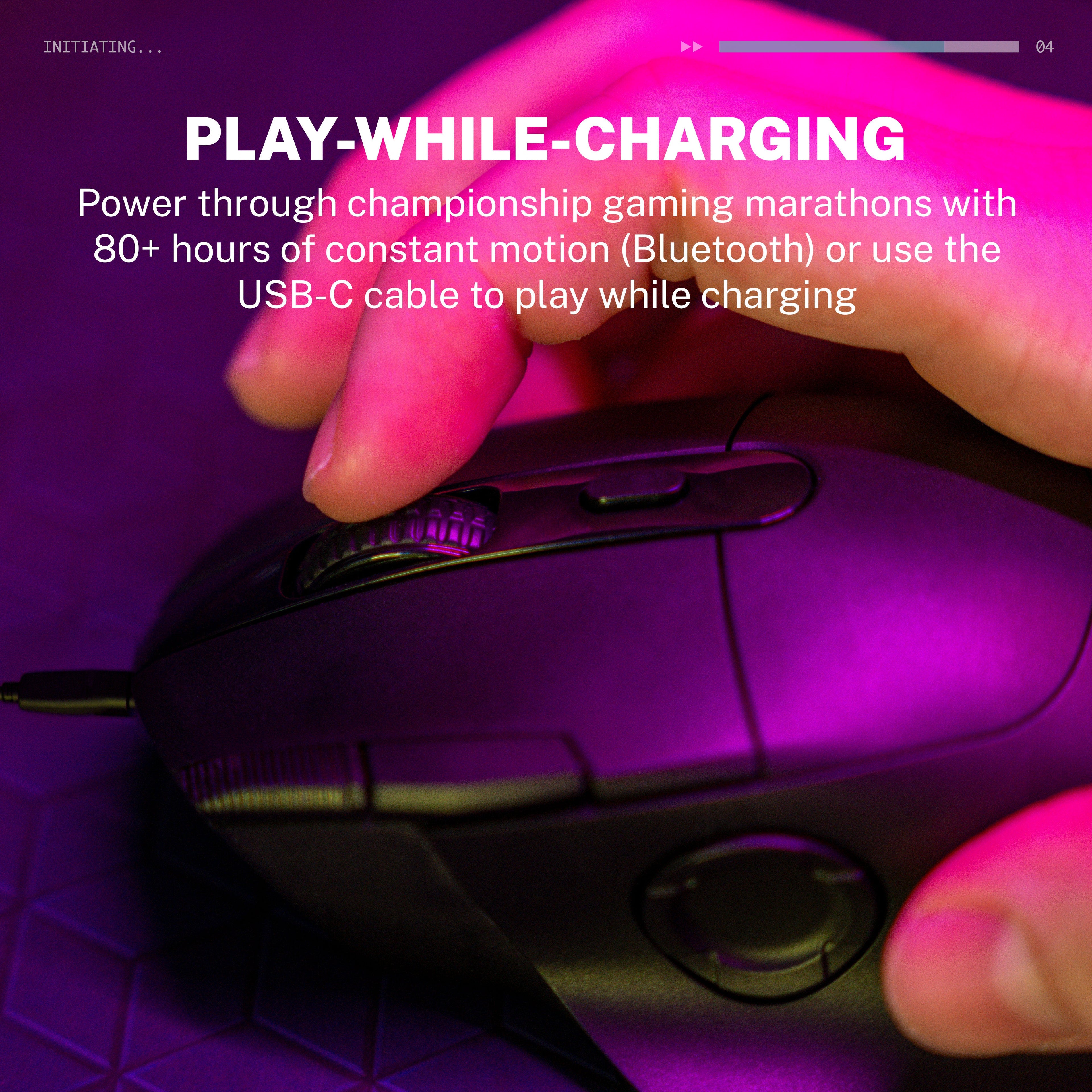 Daybreak Wireless Gaming Mouse Black