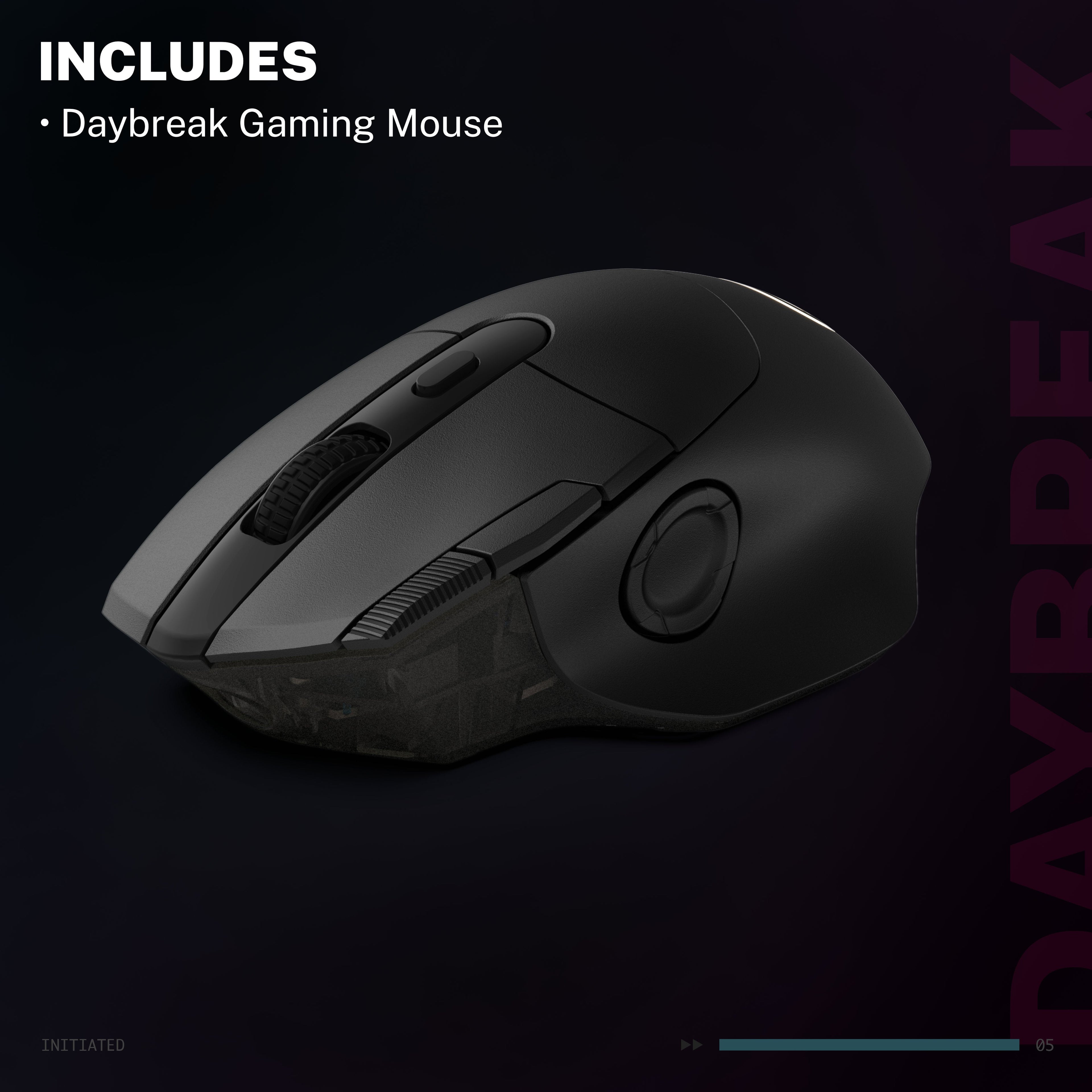 Daybreak Wireless Gaming Mouse Black