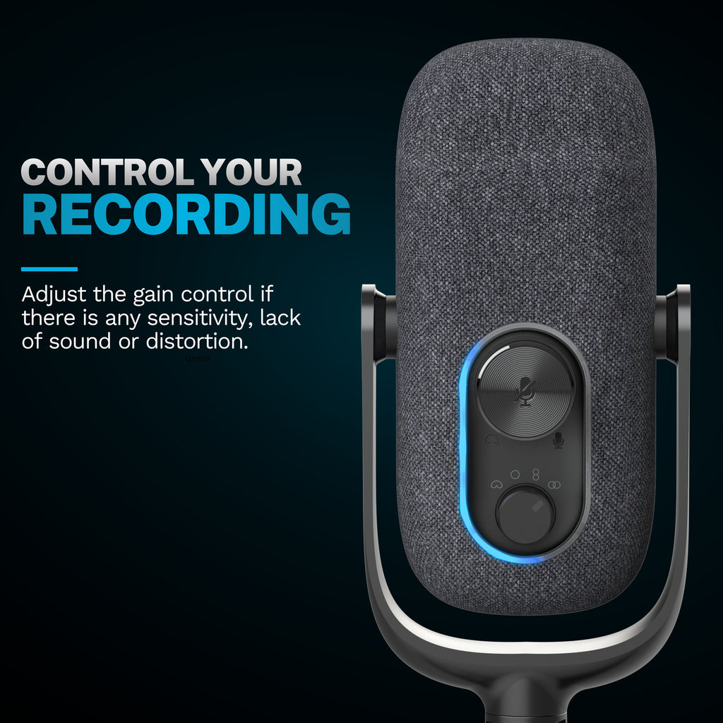 Epic Talk USB Microphone White