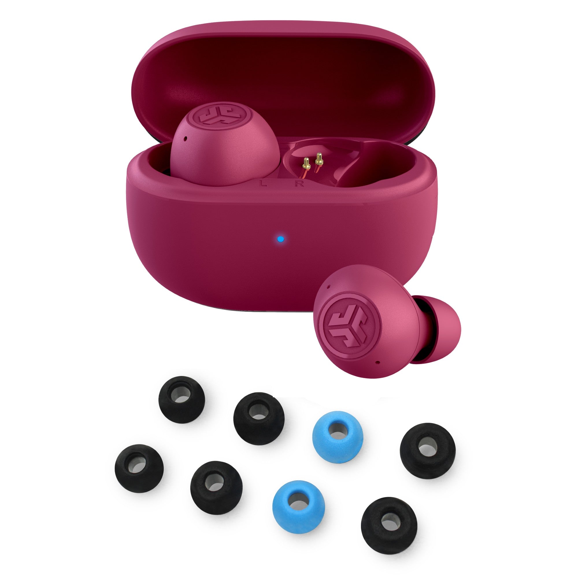 Go Pop ANC Black + Tips - Fuchsia