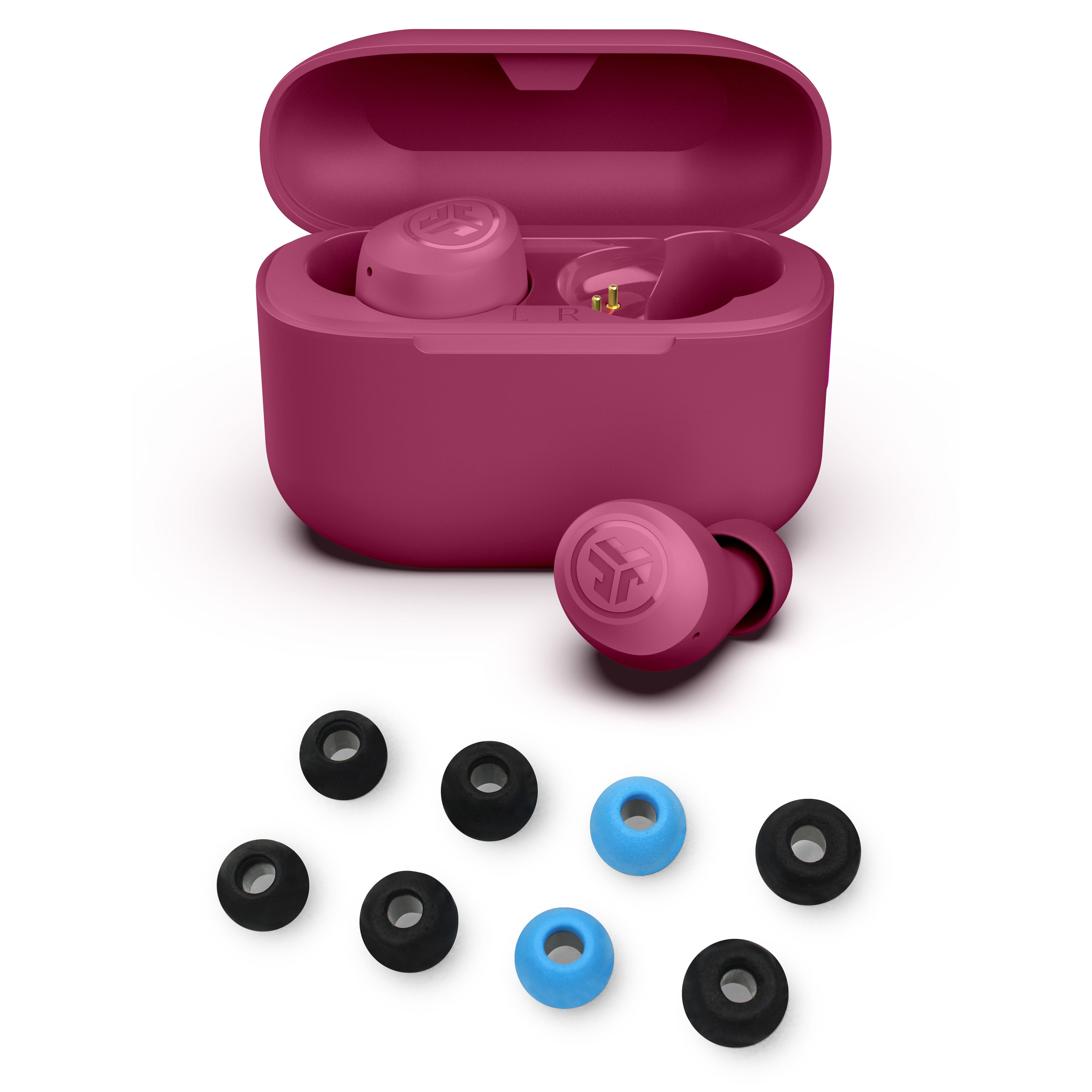 Go Pop+ Cloud Light Blue and Cloud Foam Tips Gift Set - Dark Pink