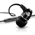 Metal Earbuds Blue/Black - Black