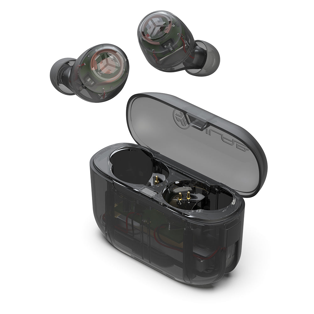 GO Air POP True Wireless Earbuds Black - GO Air POP True Wireless Earbuds Clear