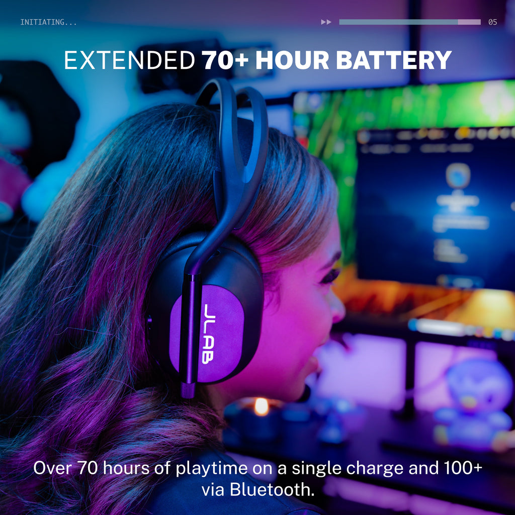 Midnight Wireless Gaming Headset Black